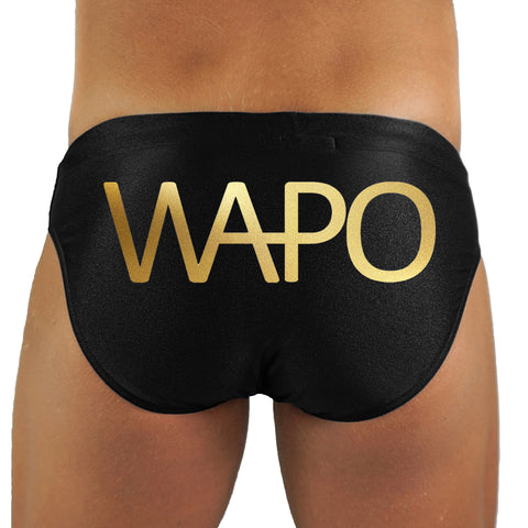 "WAPO" ORIGINAL BLACK/GOLD